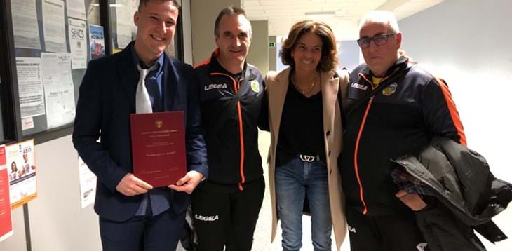 Facciamo gol alla disabilità oggetto di una tesi di laurea