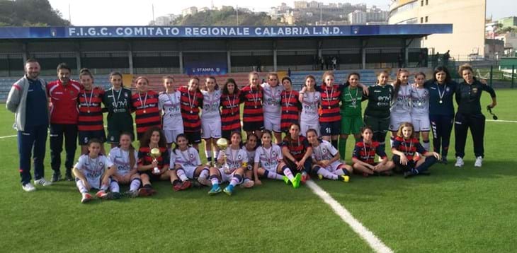 Calcio femminile, la finale regionale Under 15 Crotone-Cosenza