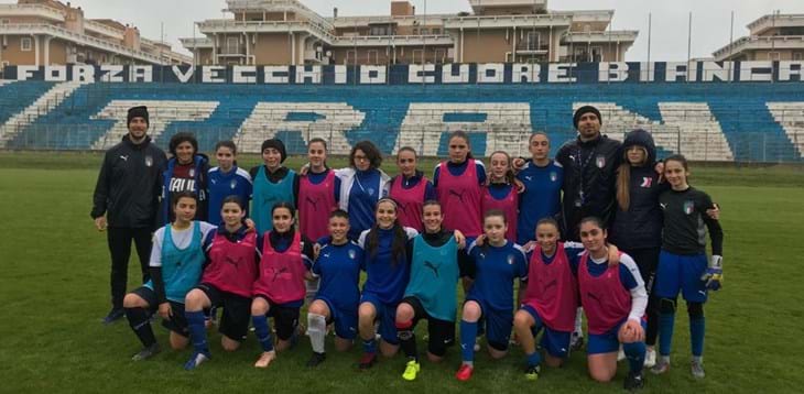 Under15 Femminile - Selezione Territoriale Puglia e Basilicata: A Trani svolta la seduta di allenamento