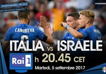 European Qualifiers Wc 2018: è il giorno di Italia-Israele, per ripartire subito!