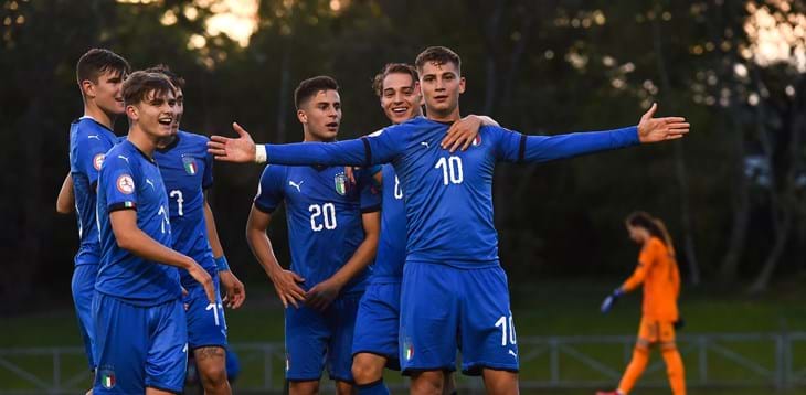 Campionato Europeo: Azzurrini-show, poker alla Spagna e primi del girone