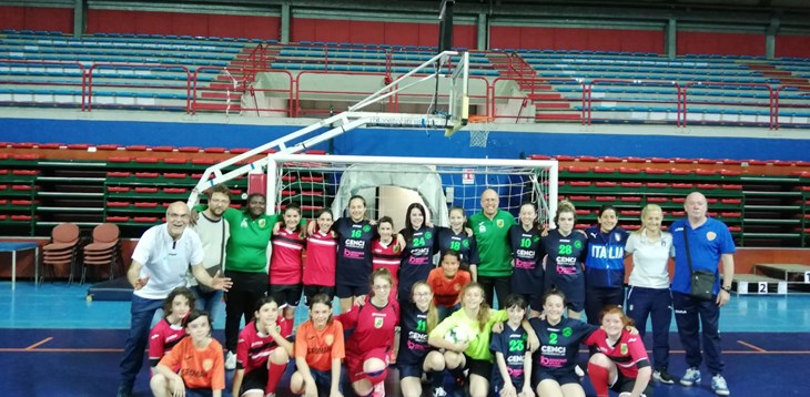 Festa al Palaterme categoria esordienti Calcio a 5