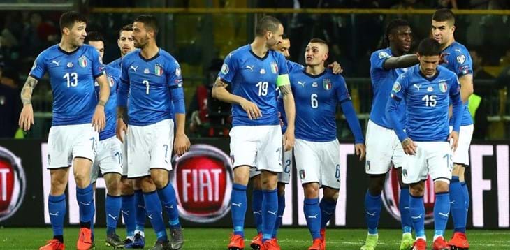 Mancini convoca 33 Azzurri per le due gare di qualificazione con la Grecia e la Bosnia Erzegovina