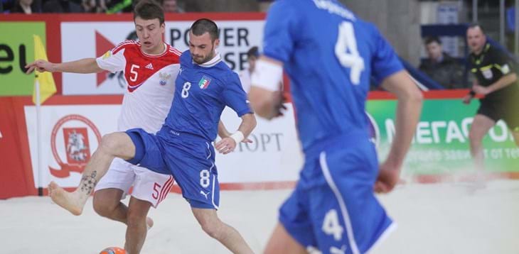 Beach Soccer: domani l’esordio con il Brasile nell’Intercontinental Cup