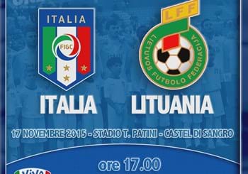 Under 21, oggi in campo a Castel di Sangro contro la Lituania