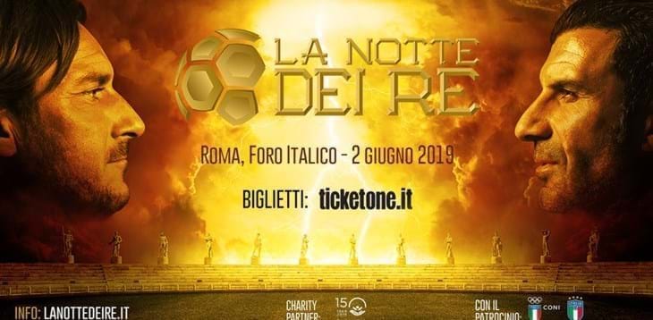 Campioni e trofei, il 2 giugno appuntamento con la Notte dei Re al Foro Italico