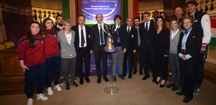 Conte, Cabrini e Di Biagio alla presentazione della finale di UEFA Women’s Champions League!