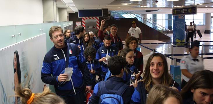 Azzurrine arrivate in Costa Rica e subito in campo per il primo allenamento