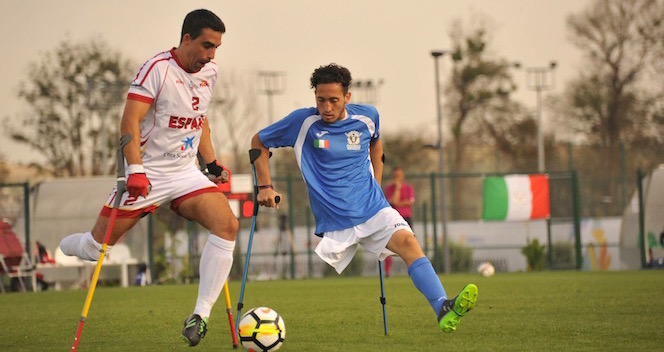 Messori spinge l’Italia, agli Azzurrini un augurio speciale dal ‘Messi’ della Nazionale amputati