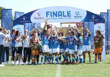 Il Napoli trionfa a Coverciano e si aggiudica la quarta edizione della Danone Nations Cup