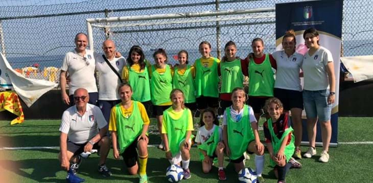 Women’s Open Day per la festa del Calcio Femminile di fine anno scolastico