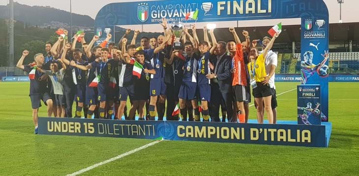 U15 Dilettanti: l'Urbetevere supera l'Altopascio e si laurea campione d'Italia