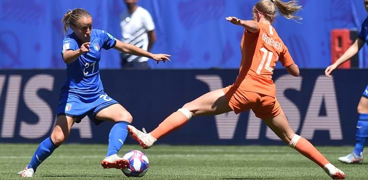 Italy defeated by the Netherlands at the quarter-final stage of the World Cup