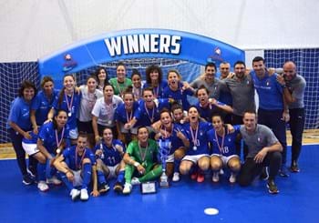 Splendide azzurre: Croazia battuta 4-7 e vittoria della Women Futsal Week Summer Cup
