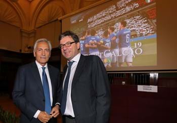 The ninth ‘ReportCalcio’ presented. Gravina: “Italian football has enormous stature in our country”