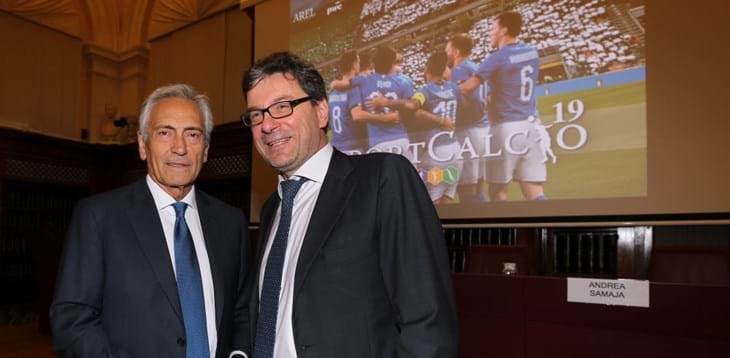 Presentata la 9ª edizione del ‘ReportCalcio’. Gravina: “Il calcio italiano è un’eccellenza del Paese”