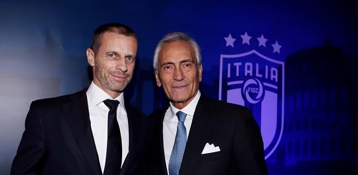 Da Ceferin i complimenti per l’Europeo Under 21. Gravina: “Ora puntiamo agli Europei del 2028”