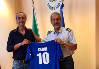 Il saluto del Settore Giovanile e Scolastico al Comandante Cervi