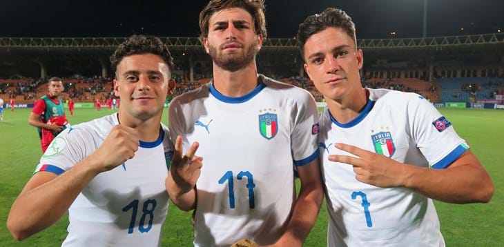 Campionato Europeo: Portanova, Merola e Raspadori piegano l’Armenia