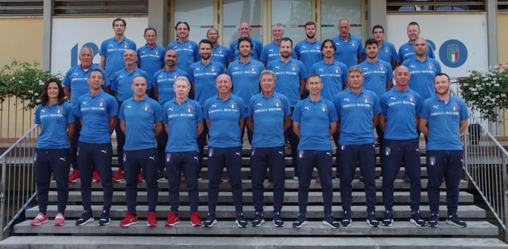 Conference for the Men’s National Youth Team Coaches in Coverciano, coordinated by Maurizio Viscidi