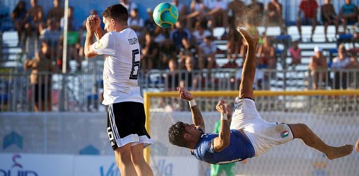 Euro Beach Soccer League: ok Italia, 5-4 alla Germania