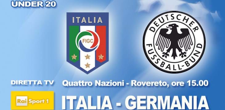 Under 20: alle 15.00 Italia-Germania, antipasto della sfida del Meazza