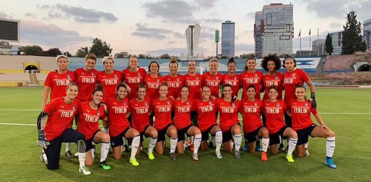 Azzurre set to kick off qualification campaign for EURO 2021