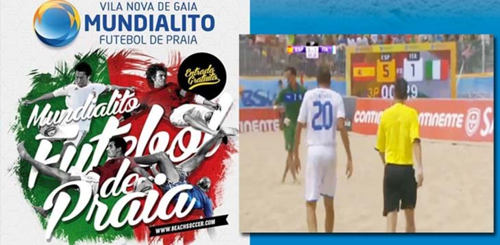 Beach Soccer: sconfitta con la Spagna nell'esordio al Mundialito