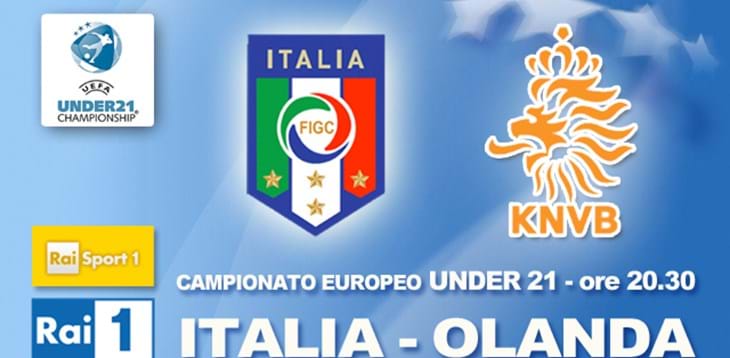 Europei UEFA Under 21: alle 20.30 la semifinale italia-Olanda
