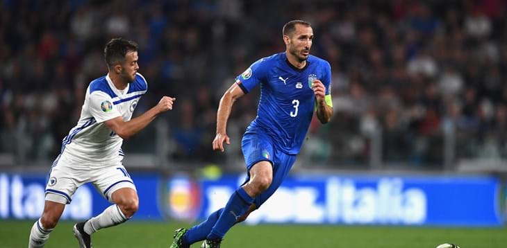 Giorgio Chiellini is the only Italian candidate named on the ‘FIFA FIFPro Men’s World11 2019’ shortlist